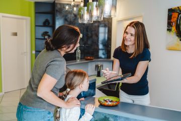 Rezeption der Frauenarztpraxis Dr. Linda Henrich in Weinheim