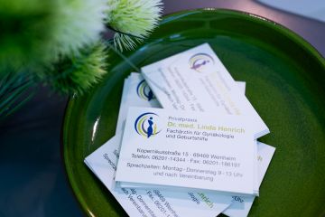 Zeit für Sie in der Frauenarztpraxis Dr. Linda Henrich in Weinheim